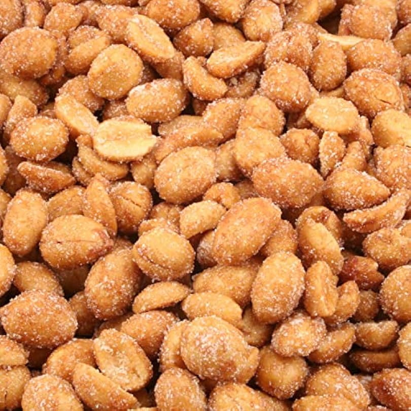 BBQ Honey Roasted Peanuts by It's Delish, 5 lbs Bulk | Gourmet Peanut Nuts in Honey Sugar Coating and Barbecue Seasoning, Sweet & Savory Nut Snack - Vegan, Kosher Parve 108627981