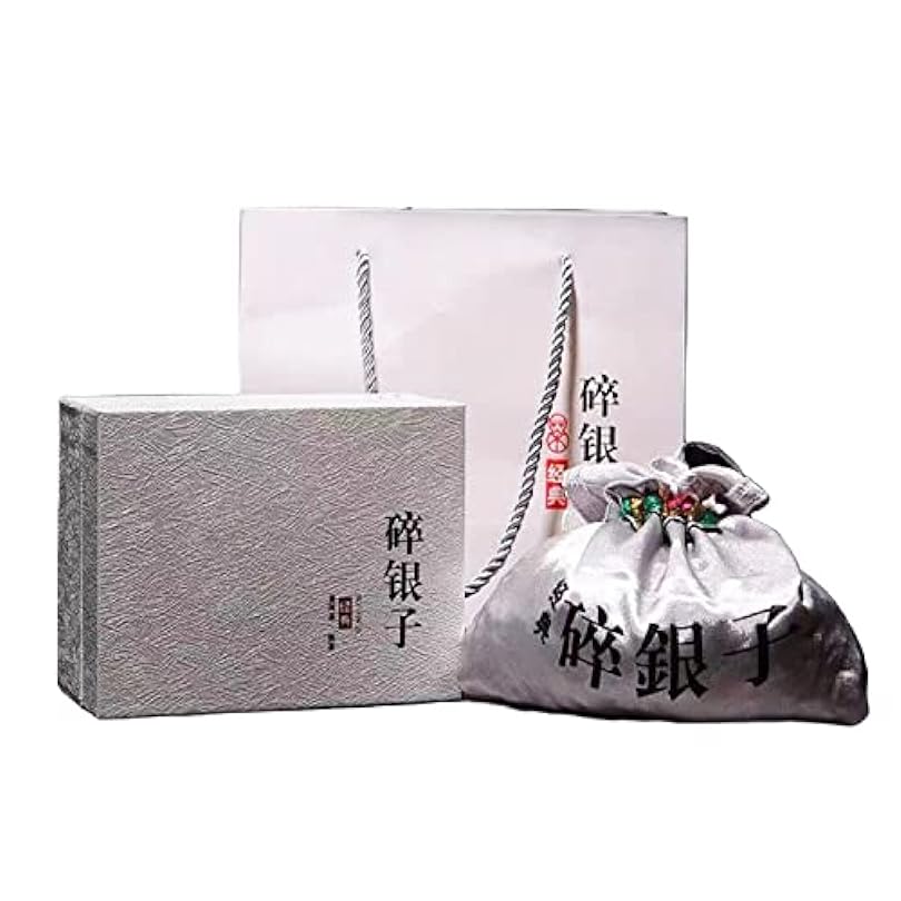 Yunnan Pu 'er Tea Cooked Pu 'er Tea Waxy Tea Fossil Broken Silver Gift Box of 500 Grams 112600718