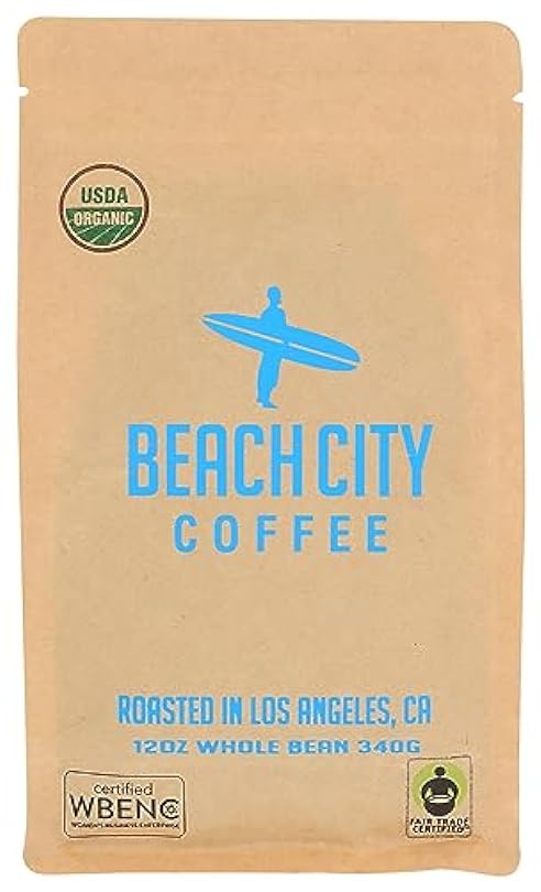 Beach City Coffee Organic Whole Bean Coffee House Blend, 12 OZ 185742525