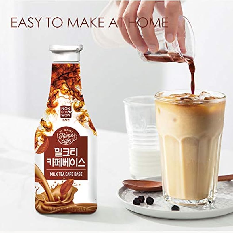 [Nokchawon] Cafe Base Syrup for Tea, Easy to Use, Tube Type, Easy to Make at Home (Milk Tea) 236650191