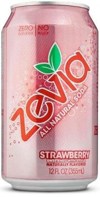 Zevia Soda, Strawberry, Zero Cal 12 oz. 6-Count (Pack of 4) 248207346