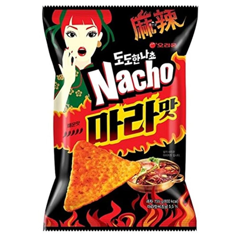 3 Pcs Nacho Mara Taste Korean Snacks Food (92g x3) 281731795
