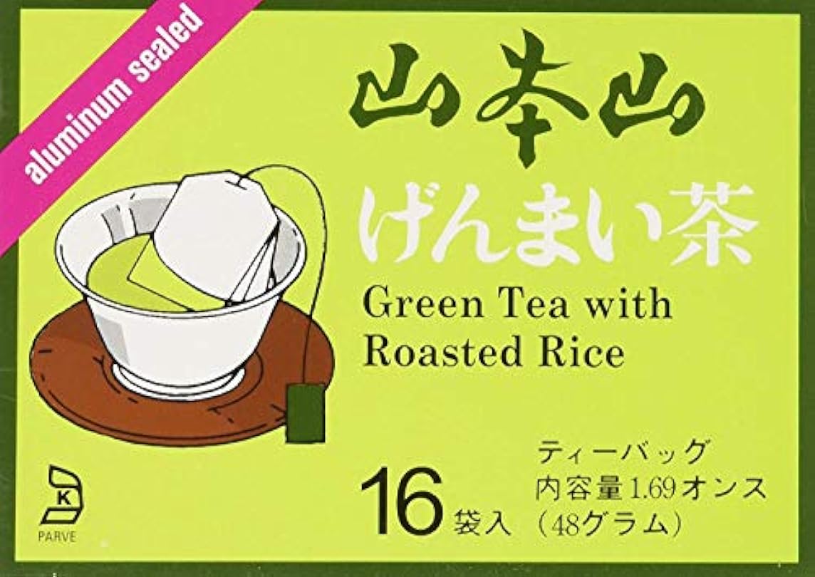 Yamamotoyama - Genmai Cha (Brown Rice Tea) 64 bags (4 Pack) 286971670