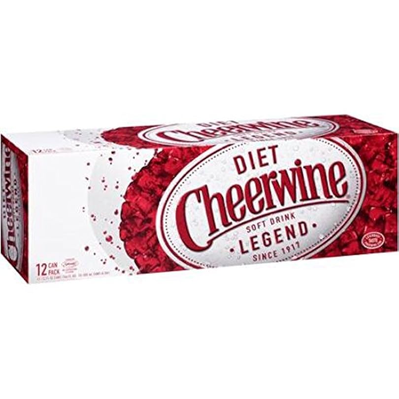 Cheerwine Diet Cherry Soda, 12 Ounce (48 Cans) 317814921