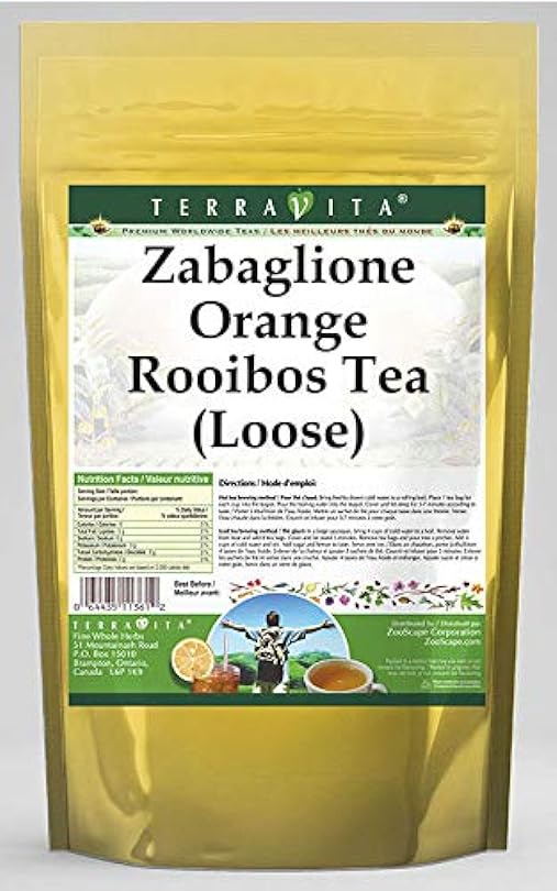 Zabaglione Orange Rooibos Tea (Loose) (8 oz, ZIN: 536251) 335790936