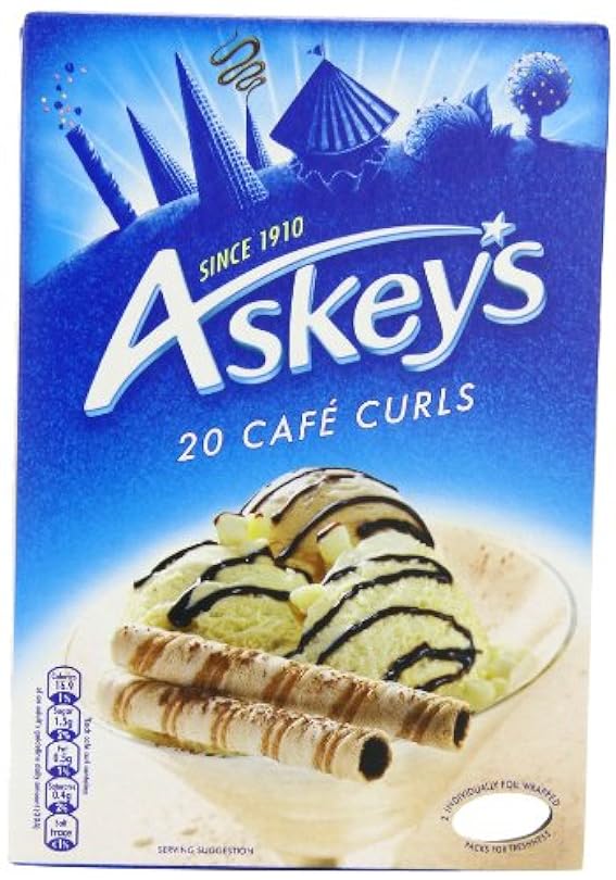 Askeys Curls Cafe 20 Wafers (Pack of 5) 341141602