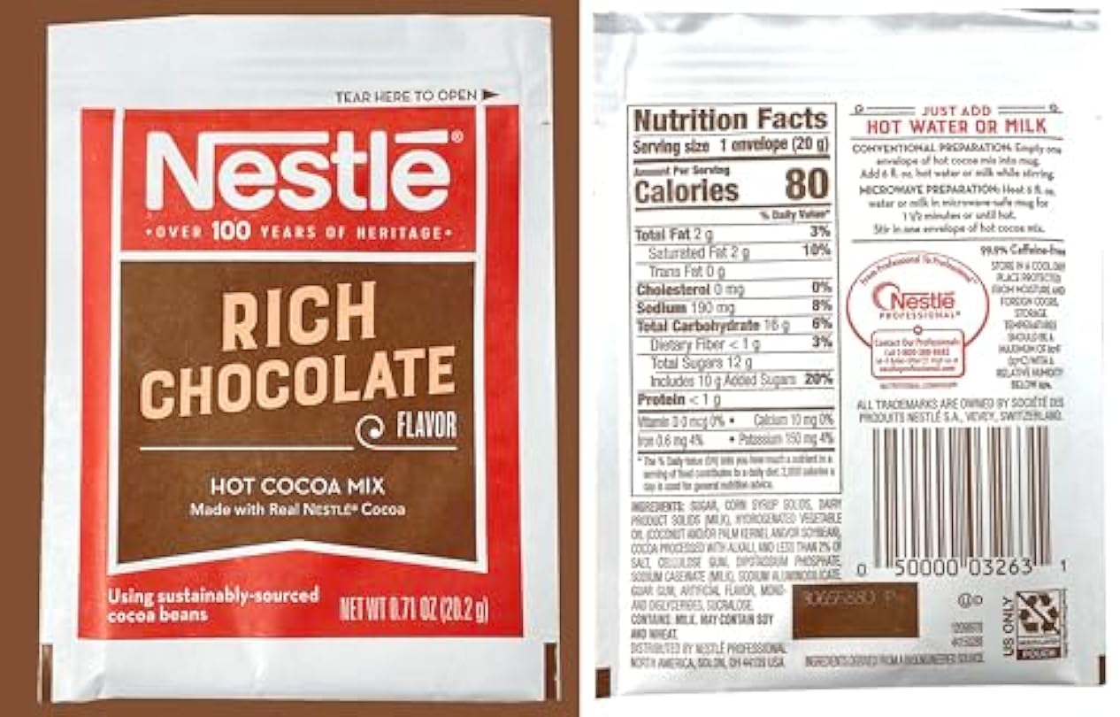 Nestle Hot Chocolate Packets Variety Pack – Milk Chocolate, Rich Chocolate, and Mini Marshmallows Hot Cocoa Packets Individual Servings (30 Pack) 488190950