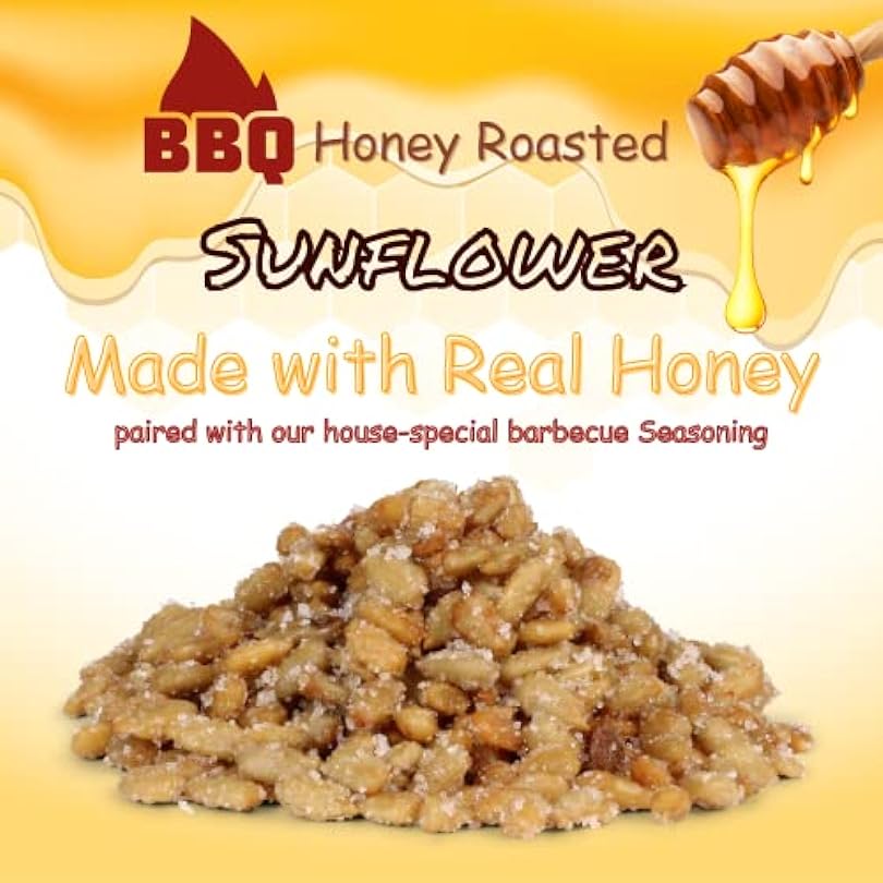 BBQ Honey Roasted Sunflower Seeds by It's Delish 5 lbs Bulk Gourmet in Sugar Coating and Barbecue Seasoning Sweet & Savory Seed Snack - Vegan Kosher Parve 502857435