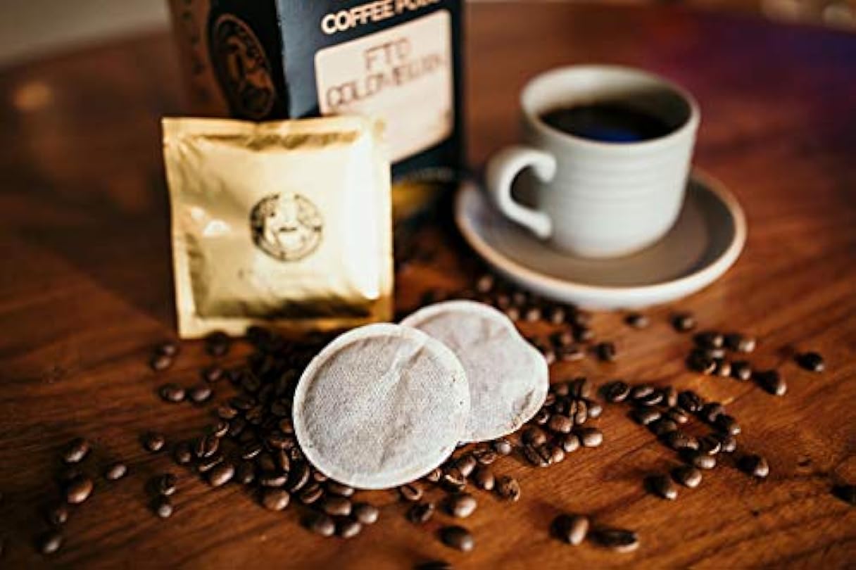 BLUE MOUNTAIN COFFEE PODS, JAMAICAN BLEND - Good As Gold Coffee Roasters - (1 case = 6 / 18ct Jamaican Blue Mountain Blend Pods) 542198510