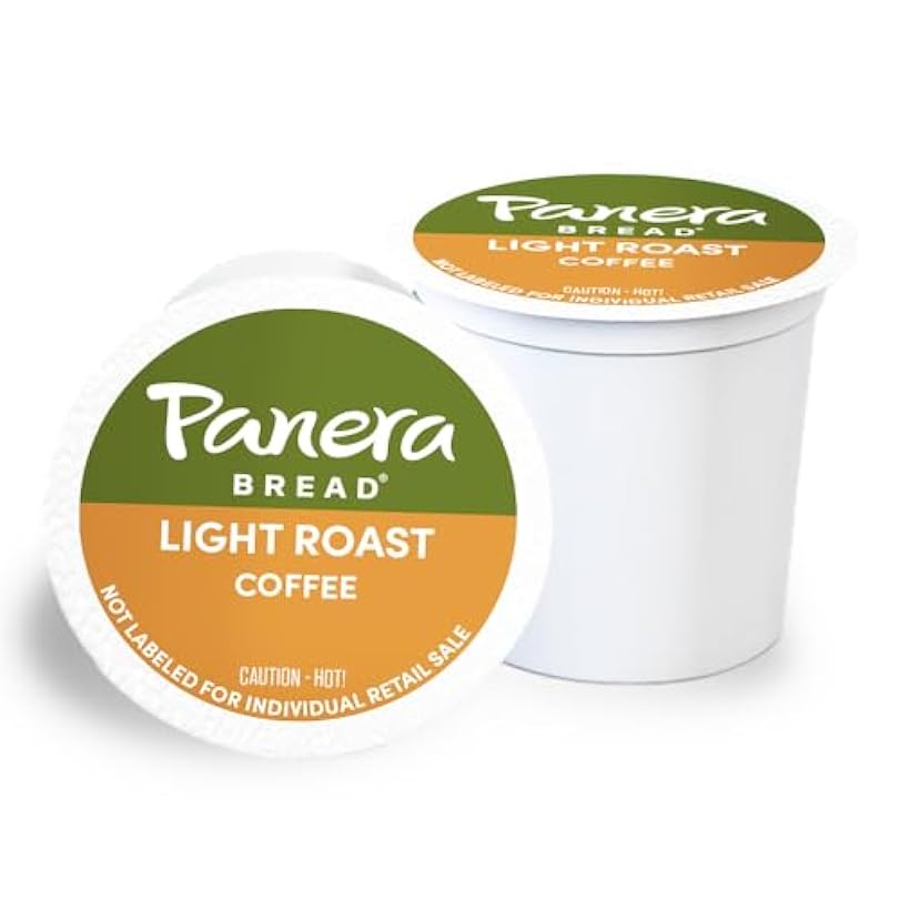 Panera Bread Light Roast Coffee, Single Serve 60 Count Pods (6 Packs of 10) 548204837