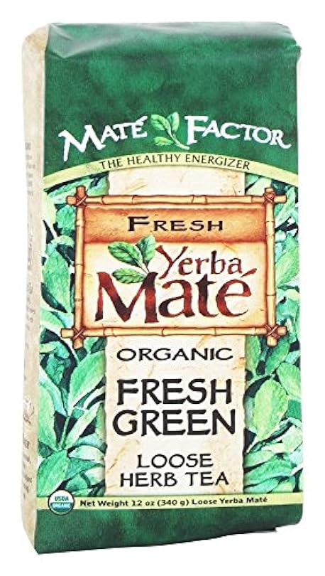 The Factor Original Fresh Green Yerba Mate Loose Tea - 12 oz- pack 4 630890492