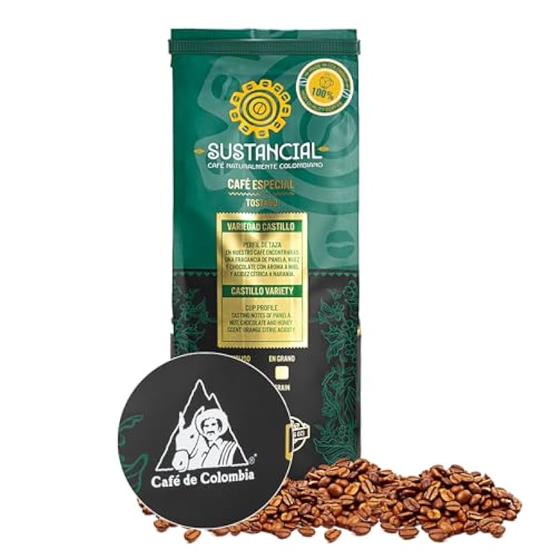 Exquisite Colombian Ground Coffee: 100% Arabica Medium Roast from Concepcion - Antioquia, 16 OZ or 454 gr Bag, Non-Instant, Rich and Flavorful Gourmet Coffee Beans 652161320