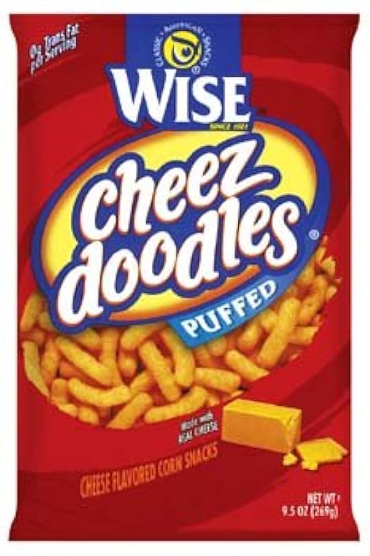Wise Puffed Cheese Doodles Cheese Flavored Corn Snacks 9.5 oz 859145910