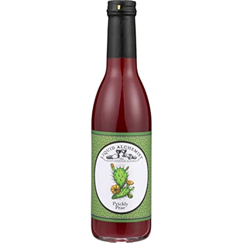 Liquid Alchemist Prickly Pear Syrup for Cocktails - Real Ingredients Make our Puree a Perfect Margarita Mix Vegan Mixer Non-GMO Desert 12 oz 872835215