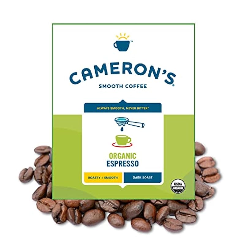 Cameron's Coffee Roasted Whole Bean Coffee, Organic Espresso, 4 Pound, (Pack of 1) 928925294
