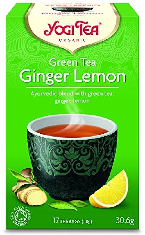 Yogi Tea Green Tea Ginger Lemon 17 Teabags (Pack of 6 Total 102 Teabags) (Organic) 932603769