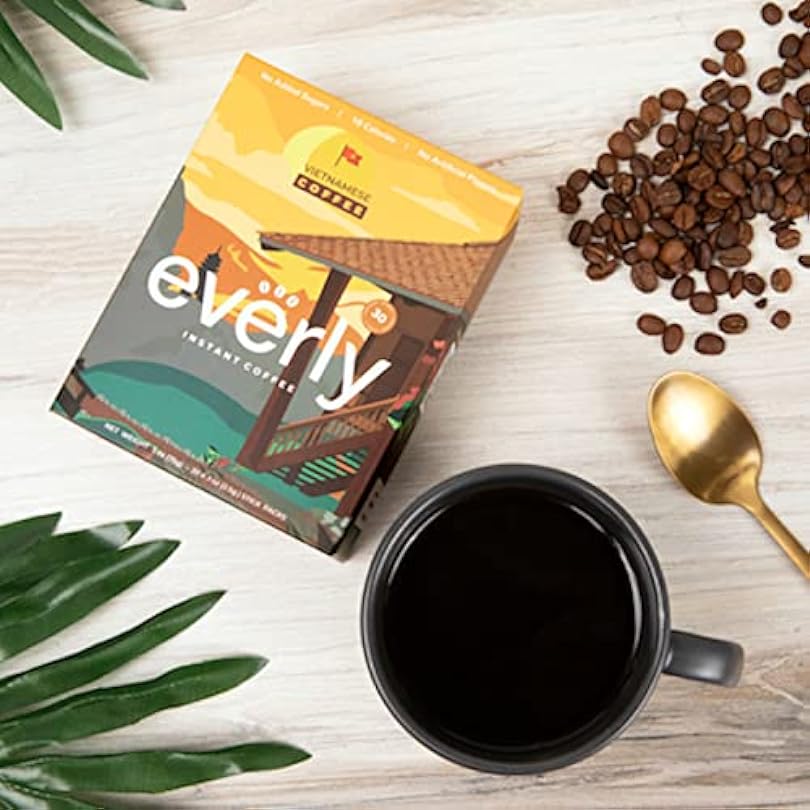 Everly Instant Coffee (100% Robusta Bean) - 30 stick packs/box 958332848